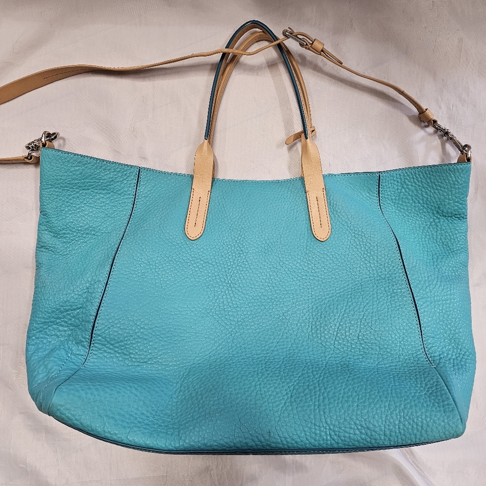 Cole Haan Turquoise Leather Handbag